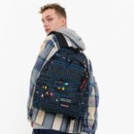 acolchoado pak'r pac-man labirinto pacman Eastpak mochilas 484BB2