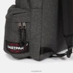 duplo acolchoado jeans preto disfarçado Eastpak mochilas 484BB30 - Image 5