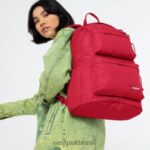 duplo acolchoado marinheiro vermelho Eastpak mochilas 484BB115