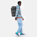 mochila jeans preto Eastpak bagagem 484BB237 - Image 9