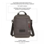 o único cnnct cinza Eastpak bolsas de ombro 484BB244 - Image 11
