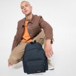 pak'r acolchoado denim triplo Eastpak mochilas 484BB101
