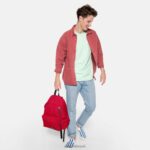 pak'r acolchoado marinheiro vermelho Eastpak mochilas 484BB108 - Image 6