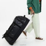 perce roda l lona preta Eastpak bagagem 484BB221 - Image 4