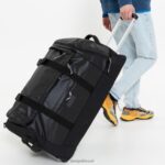 Perce roda m lona preta Eastpak bagagem 484BB238 - Image 4