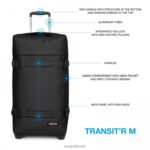 transit'r m preto Eastpak bagagem 484BB201 - Image 6
