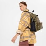 zíper acolchoado exército de lona Eastpak mochilas 484BB113 - Image 6