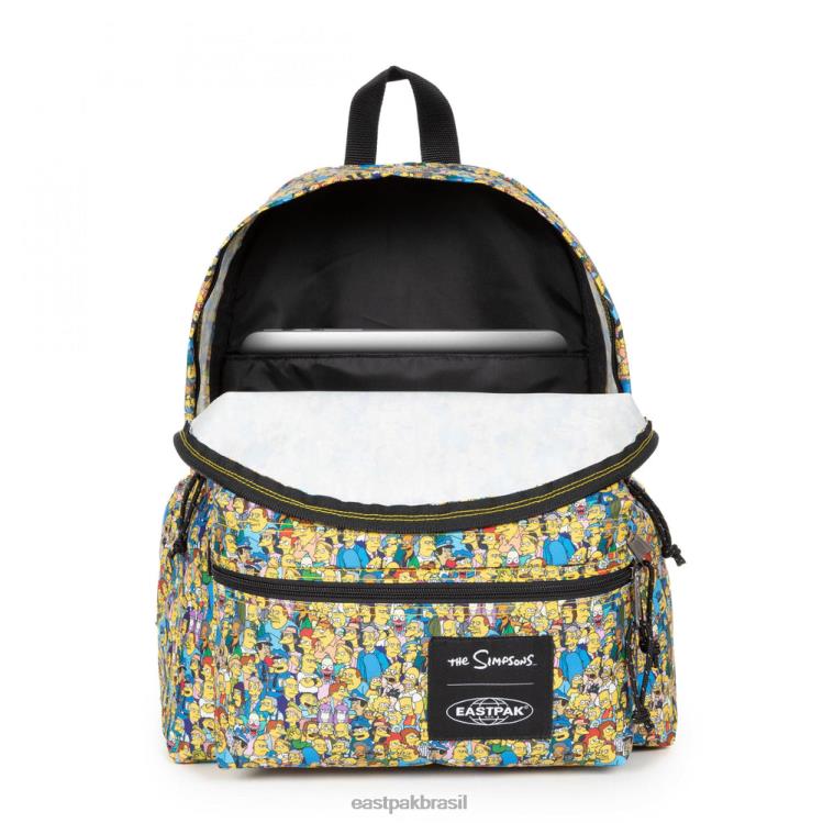 zippl'r acolchoado + a cor dos simpsons Eastpak mochilas 484BB160 - Image 3