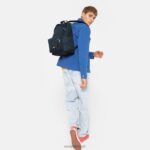 zippl'r acolchoado + denim triplo Eastpak mochilas 484BB91 - Image 4