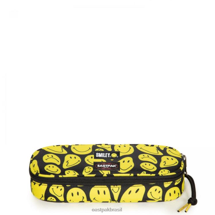único oval smiley alongado amarelo Eastpak acessórios 484BB338
