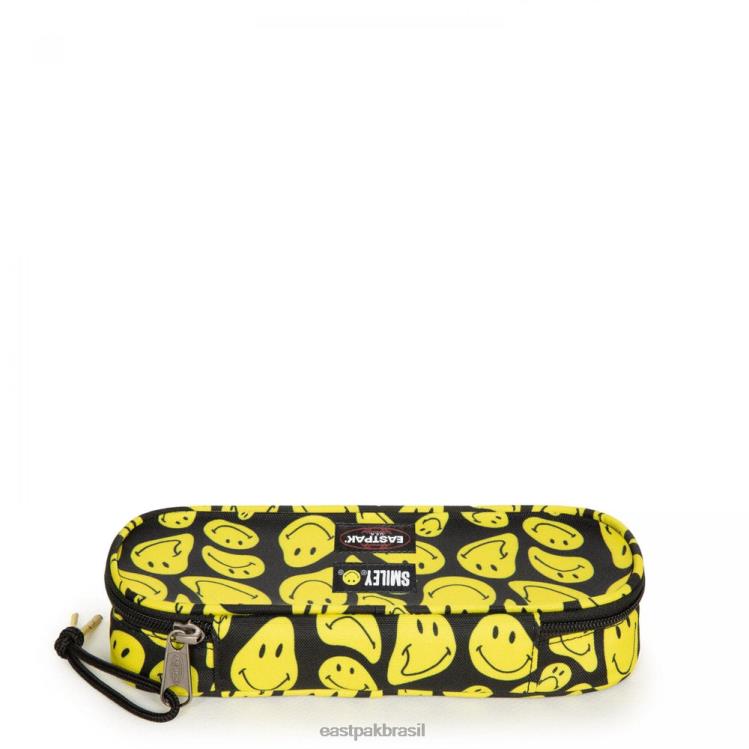 único oval smiley alongado amarelo Eastpak acessórios 484BB338
