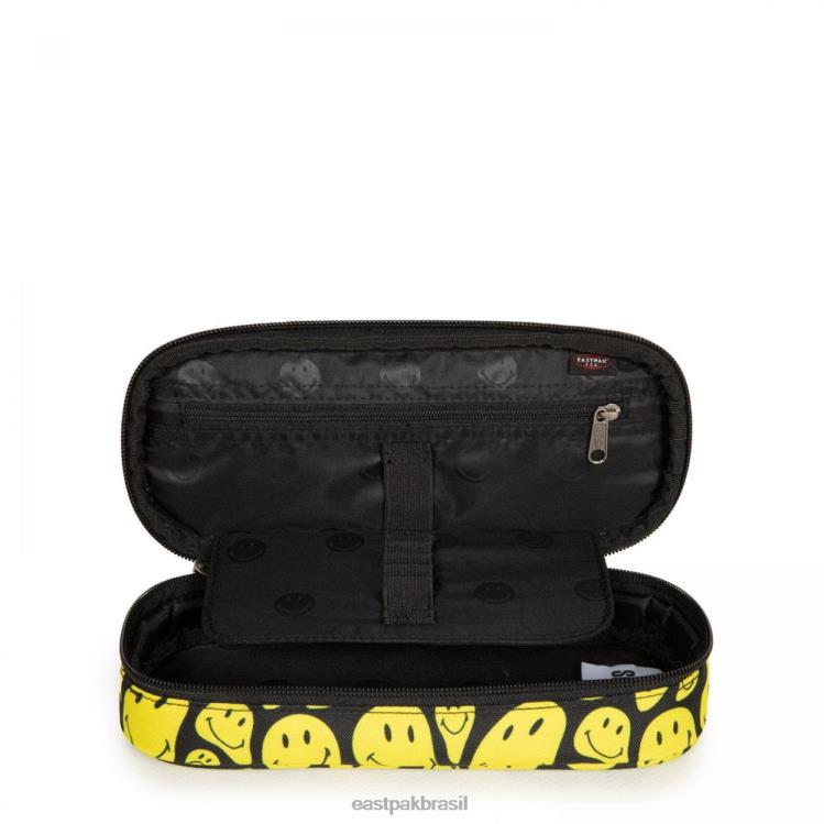 único oval smiley alongado amarelo Eastpak acessórios 484BB338