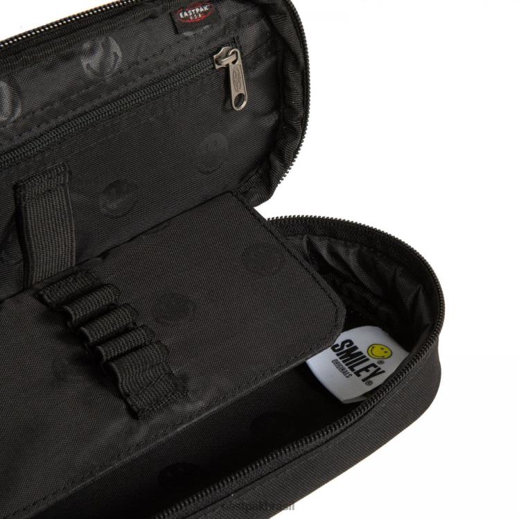 único oval sorridente grafite preto Eastpak acessórios 484BB339