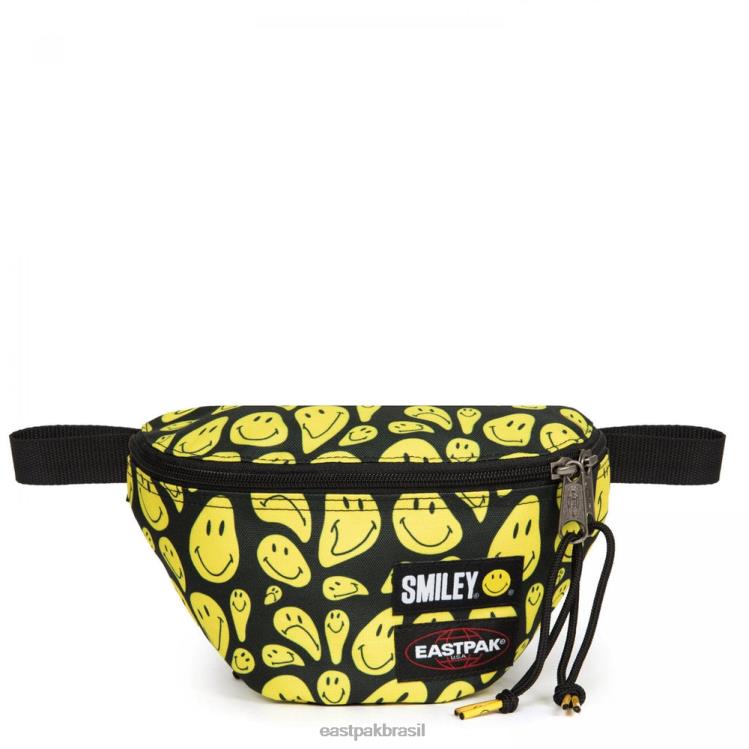 saltador grafite sorridente amarelo Eastpak bolsas de ombro 484BB267