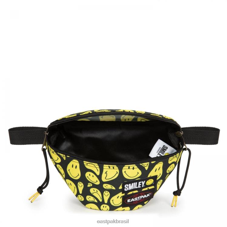 saltador grafite sorridente amarelo Eastpak bolsas de ombro 484BB267