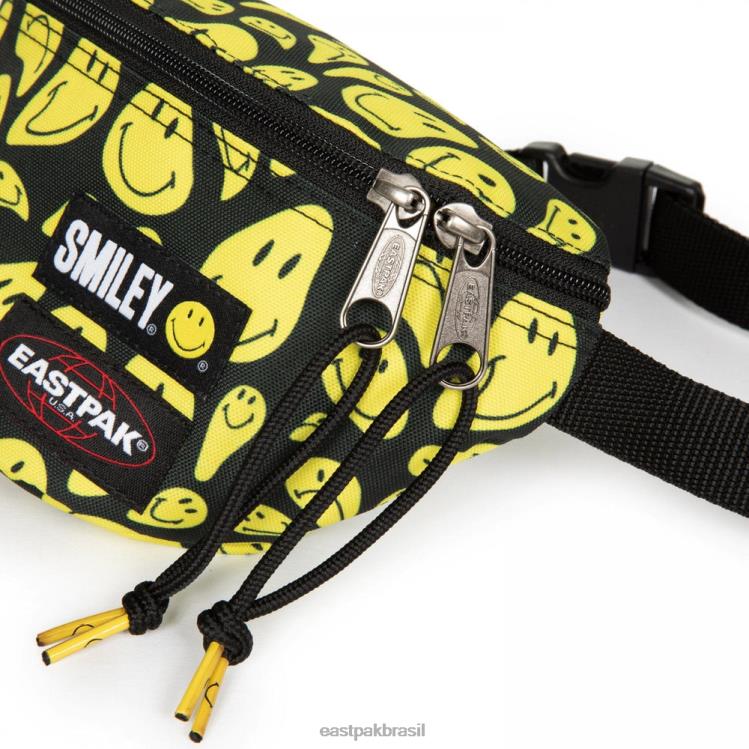saltador grafite sorridente amarelo Eastpak bolsas de ombro 484BB267