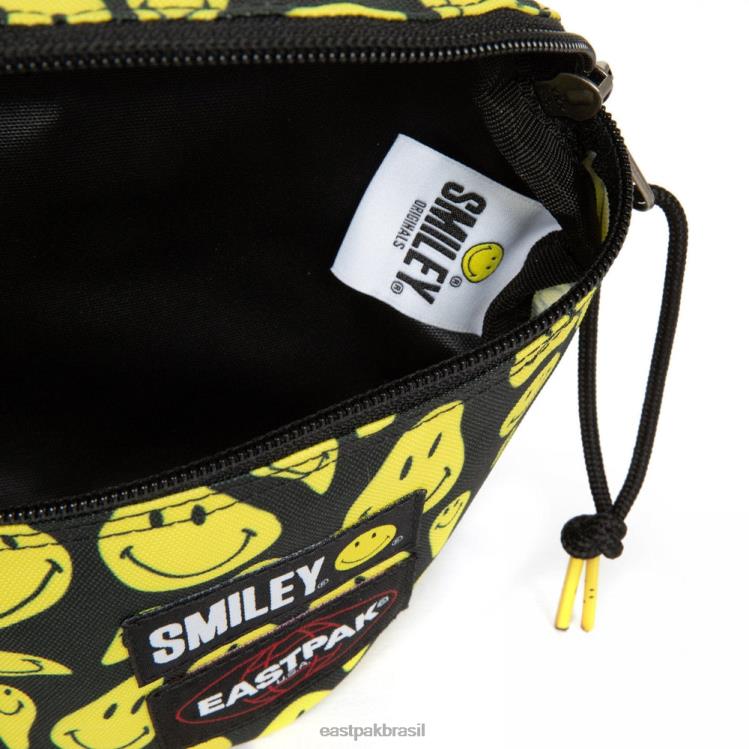saltador grafite sorridente amarelo Eastpak bolsas de ombro 484BB267