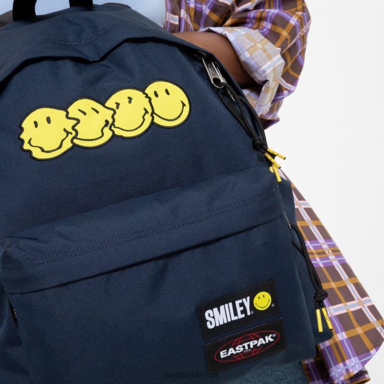 pak\'r acolchoado patch sorridente mar Eastpak mochilas 484BB6