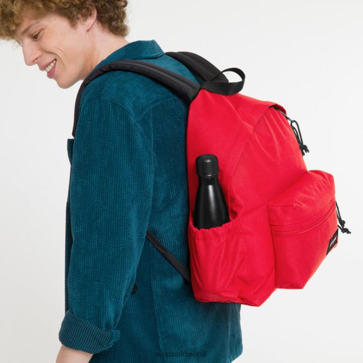 zippl'r acolchoado + marinheiro vermelho Eastpak mochilas 484BB98