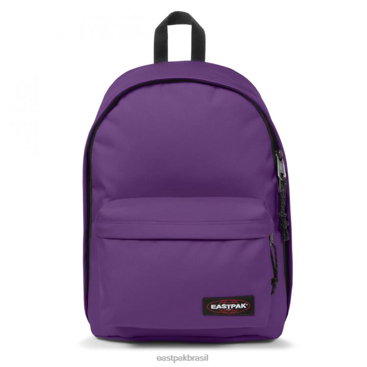 fora do escritório roxo puro Eastpak mochilas 484BB42