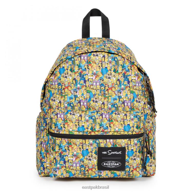 zippl'r acolchoado + a cor dos simpsons Eastpak mochilas 484BB160