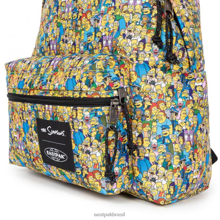 zippl\'r acolchoado + a cor dos simpsons Eastpak mochilas 484BB160