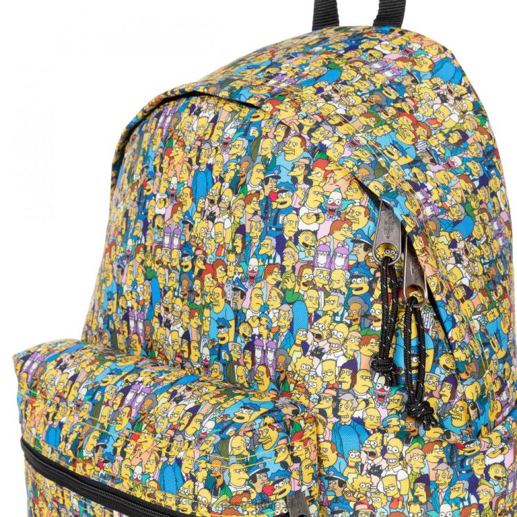 zippl\'r acolchoado + a cor dos simpsons Eastpak mochilas 484BB160